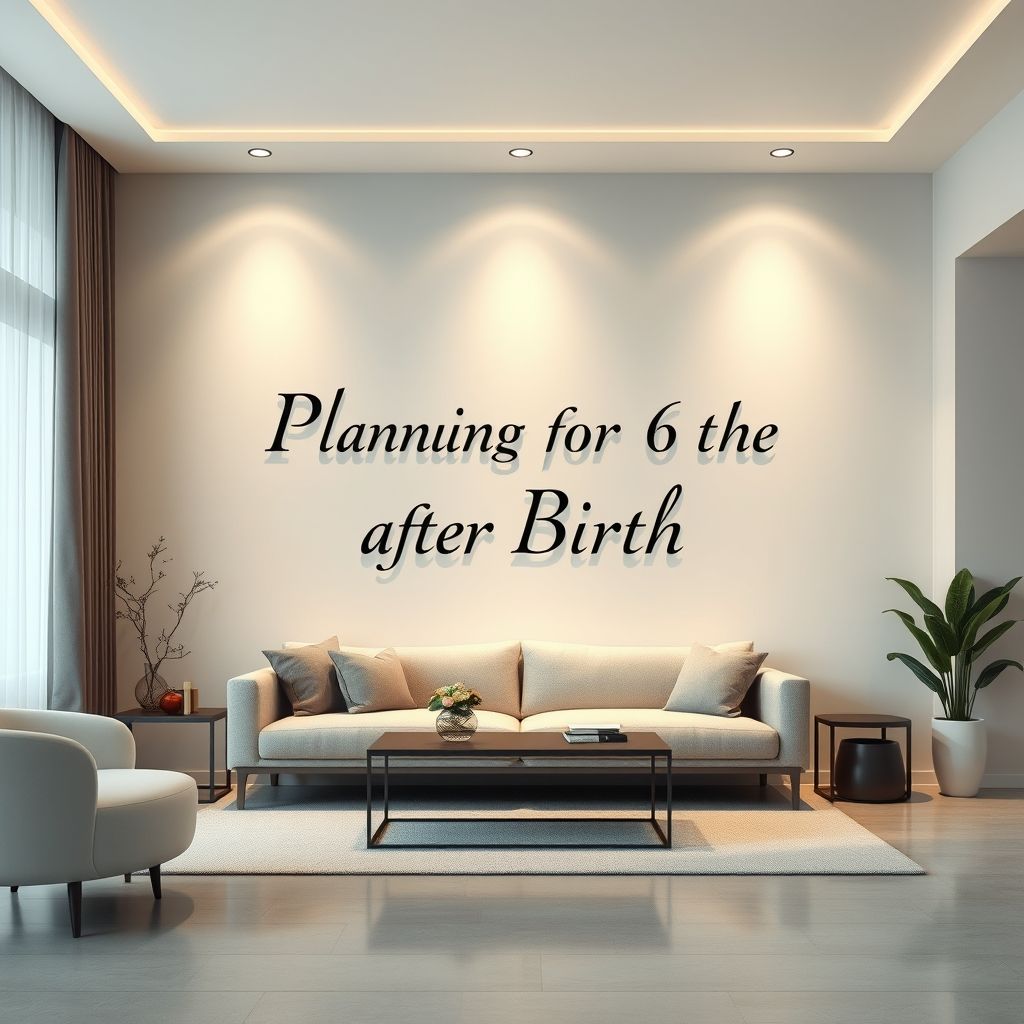 การวางแผนอนาคตหลังคลอด